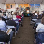 photo of audience at tucson festival of books author panel