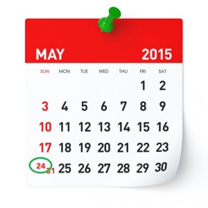 May 2015 - Calendar