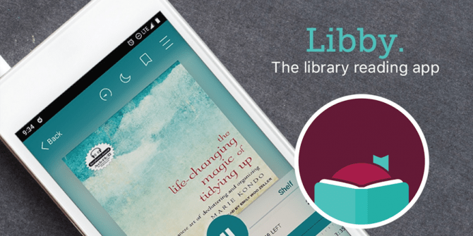 Libby the library reading app from OverDrive - rectangle