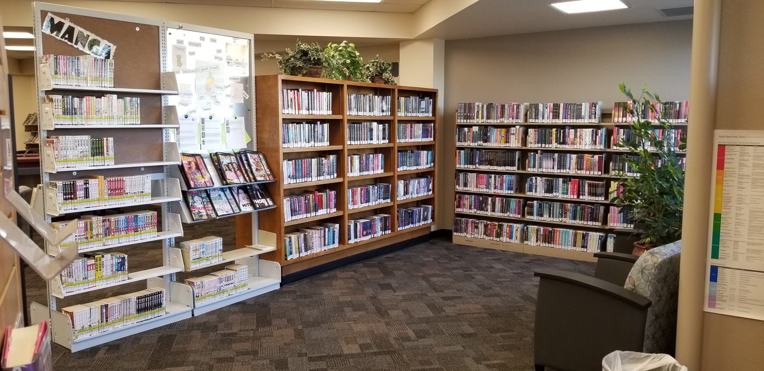 Nanini Library teen area