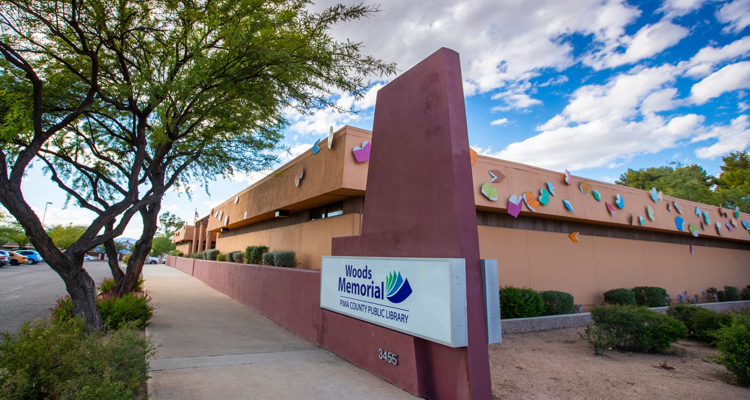 Temporary closure of Woods Memorial Library Pima County Public Library