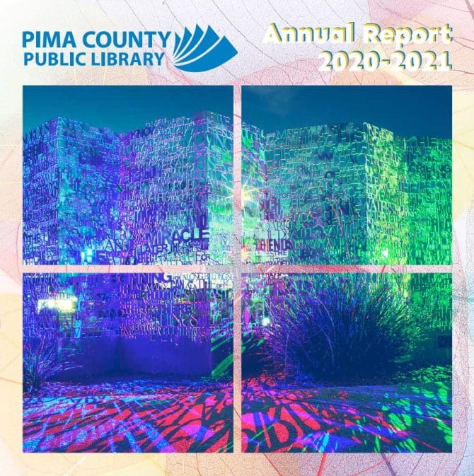 Pima County Public Library Annual Report cover image 2020-2021
